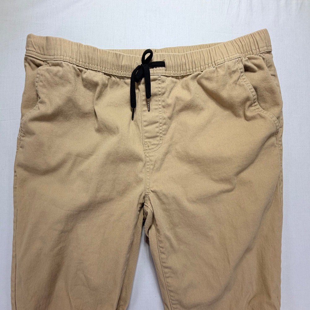Southpole Mens Khaki‎ Jogger Pants Elastic Waist Drawstring Size XL